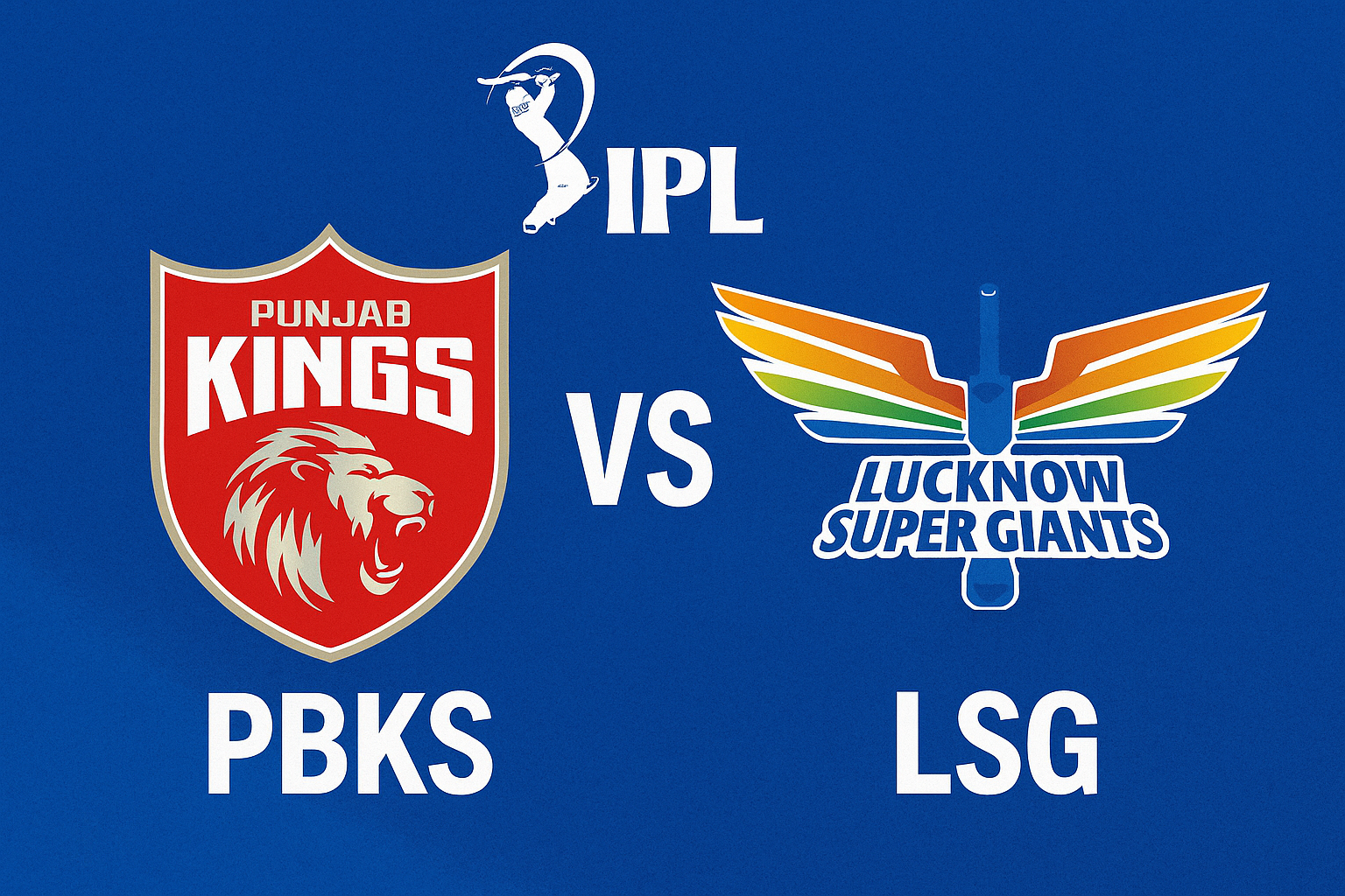 IPL 2025 Punjab Kings vs Lucknow Super Giants